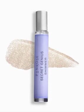 PINROSE Secret Genius Shimmer Rollerball Eau De Perfume - Iridescent White